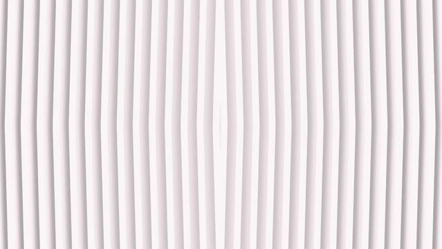 Futuristic geometric Clean stripes white background, abstract white moving blocks and corporate Background