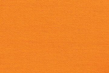 Orange fabric cloth texture for background, natural textile pattern. - obrazy, fototapety, plakaty