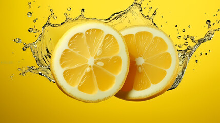 fresh juicy lemon