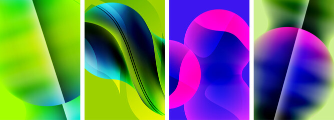 Abstract colors. Abstract backgrounds for wallpaper, business card, cover, poster, banner, brochure, header, website