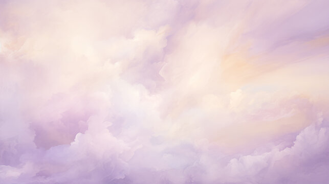 background of purple watercolor cloud painting