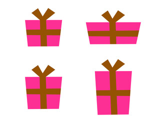 ゆるいバレンタインプレゼントAセット：桃