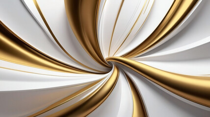 Abstract modern background with white and gold colors