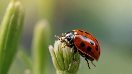 Fototapeta premium Professional Insect Photography: Stunning Shots of Bugs, Insects, and Micro Creatures in Their Natural Habitat