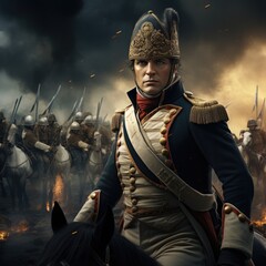 Napoleon Bonaparte: the charismatic military strategist and emperor - obrazy, fototapety, plakaty