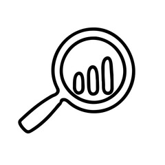 Data analysis, statistics, analytics, Analysis Outline icons collection. Simple vector illustration