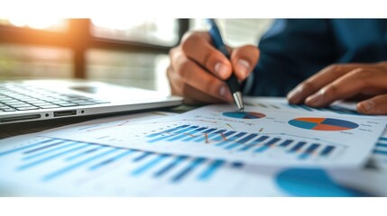 financial, finance, investment, chart, graph, invest, interface, indicator, rising, stock. drawing line to calculation indicator chart and graph is tools of investment. financial finance stock.