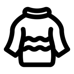sweater icon vector illustration asset element