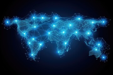 A future user interface and interconnecting map of the world