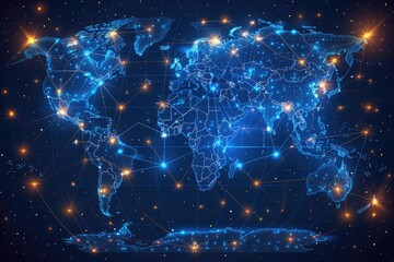 A future user interface and interconnecting map of the world