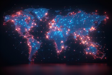 A future user interface and interconnecting map of the world