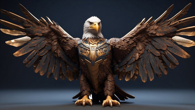 eagle in flight