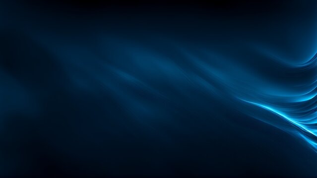 Fototapeta Futuristic technological black and blue minimalist abstract texture banner background 