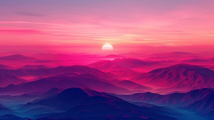 Colorful Sunset Gradient