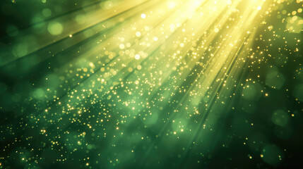 Abstract Glowing Bokeh Background
