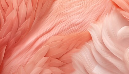 close up of pink feathers