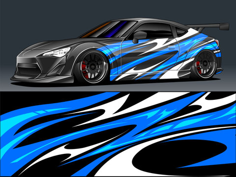 Modern Style Car Wrap and Livery Design