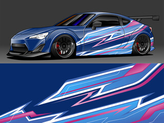 Modern Style Car Wrap and Livery Design