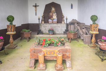 Sanctuary of San Miguel de Aralar, Sierra de Aralar, Navarra, spain