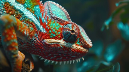  Exquisite Chameleon in Full Hue