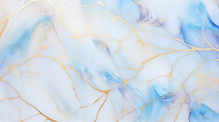 background of blue watercolor Marble Pattern