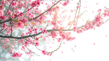 Tree branch flower Photo Overlays, Summer spring painted overlays