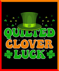 happy st. patrick's day, tshirt, vector,  PNG, EPS, Files for clothing, bag, cups, card, EPS 10