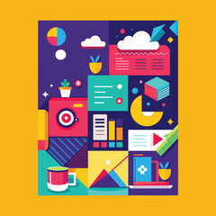 Hand drawn graphic elements