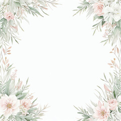 Fototapeta na wymiar Wild flower ,Meadow floral Seamless pattern Vector illustration artistic style ,Design for fashion , fabric, textile, wallpaper