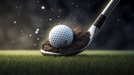 Golf, the artistic journey of pursuing the perfect shot