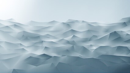 Obraz premium Futuristic chrome geometric minimalism background with prism design 