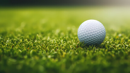 Obraz premium Golf, competition and passion of golf