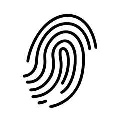 fingerprint icon, thumbprint icon, Fingerprint Vector, thumbprint vector
