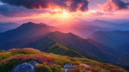 Epic Mountain Landscape