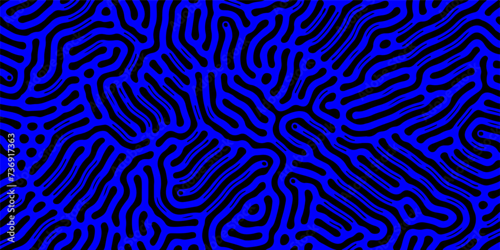Poster Psychedelic background with abstract, trippy patterns with melting and distorting lines.