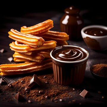 Delicious tasty churos
