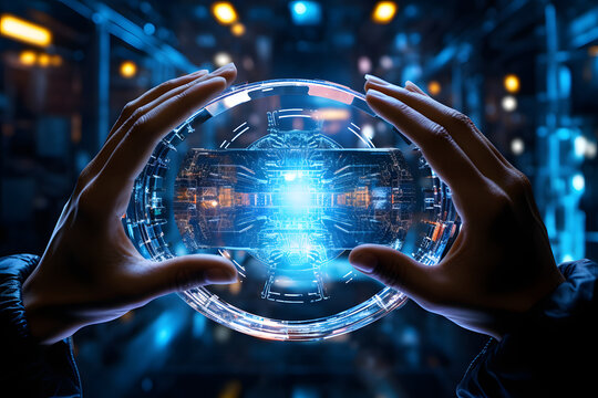 Smarte Technologie der Zukunft