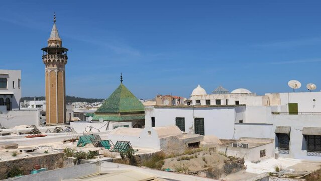 View of the Old Medina of Tunis, Unesco.