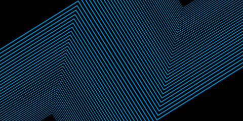 Abstract blue background with lines 