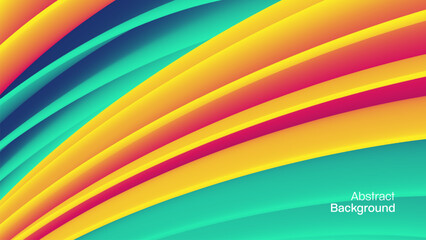 Colorful Background Design. Modern Background Design. Abstract Background design. 3D Abstract background with dynamic effect.