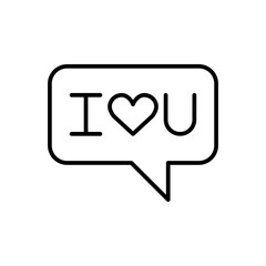 Speech bubble icon vector illustration. Text 