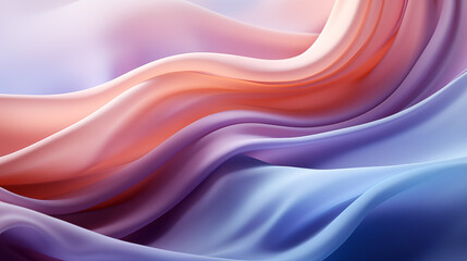 peach purple blue silk background, abstract rainbow gradient background