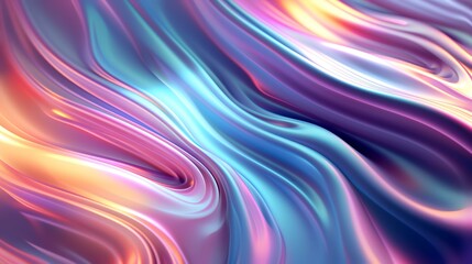 Colorful waves abstract the background