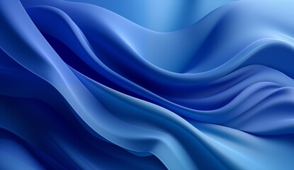 Fototapeta premium Blue silk background