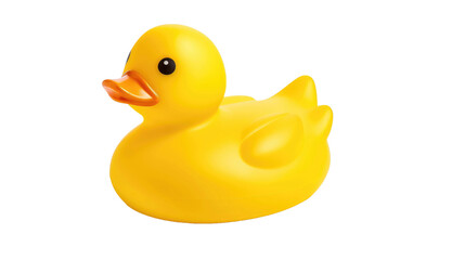 rubber duck isolated on white background