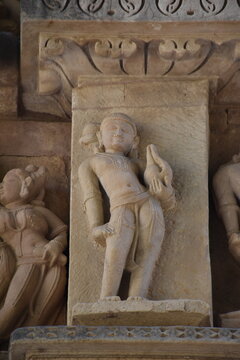This is photo of Parsvanath temple at Khajuraho in India