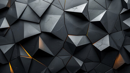 Abstract black background. Modern background. AI