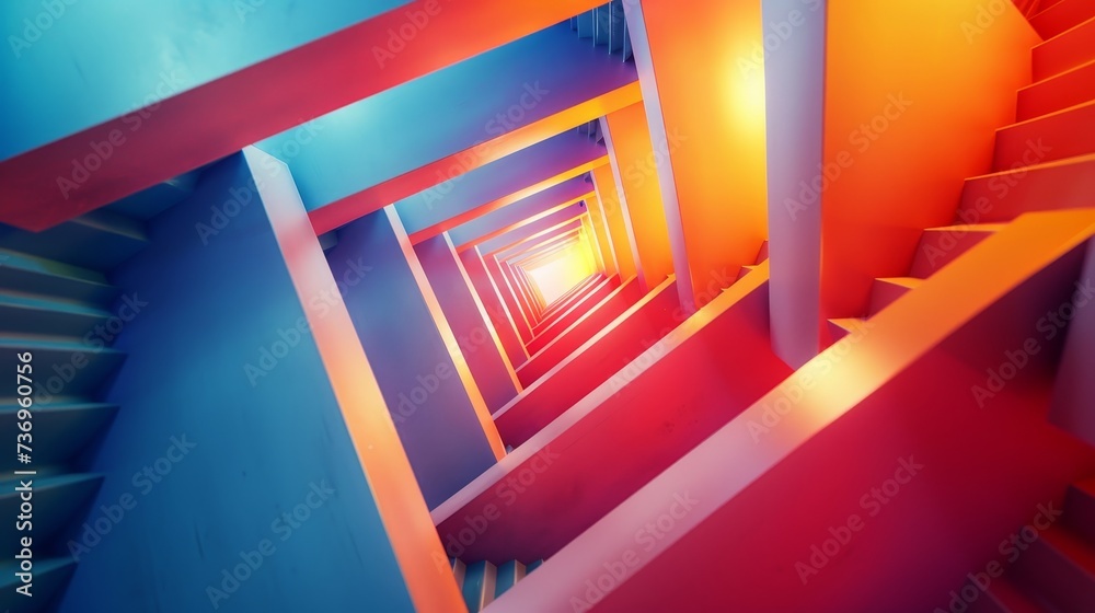 Poster looping animation sequence