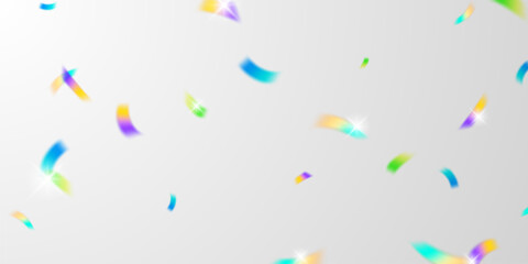 colorful confetti background for festival decoration vector illustration