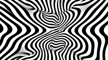 Optical illusion, charming abstract pattern background